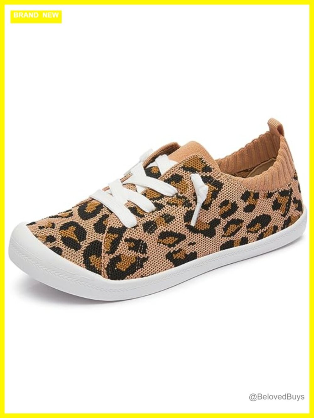 Women's Knit Slip On Sneakers Elastic Low Top Flats Lightweight Mesh Loafers